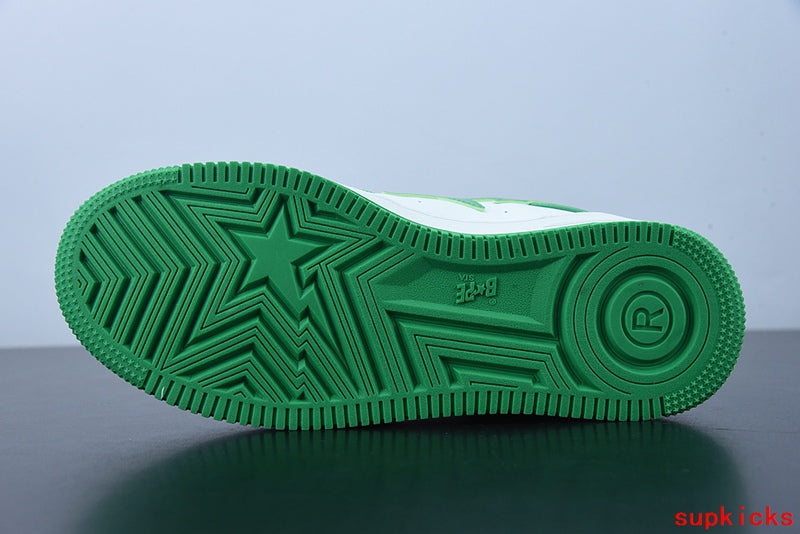 A Bathing Ape Bape Sta Low Green