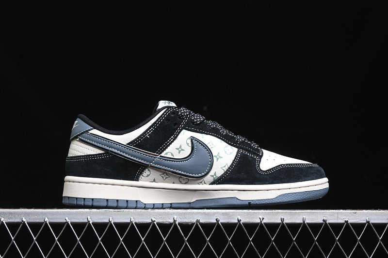Nike Air Jordan SB Dunk Low Blue Sole White Black Sneakers