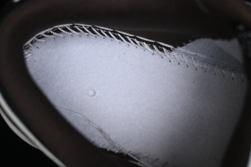 Travis Scott Fragment Design Nike Air Jordan 1 Low The North Face White Black Brown Sneakers