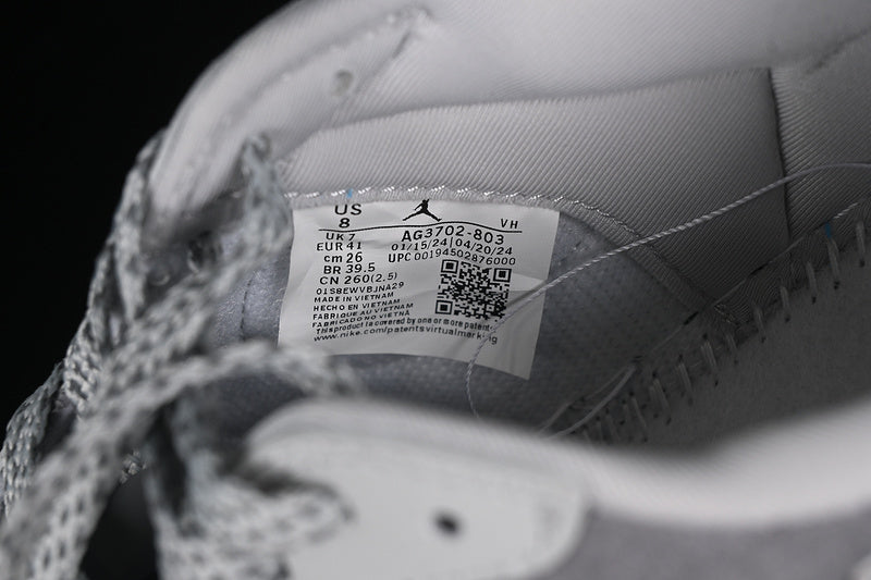 Travis Scott Fragment Design Nike Air Jordan 1 Low The North Face OG SP Grey Sneakers