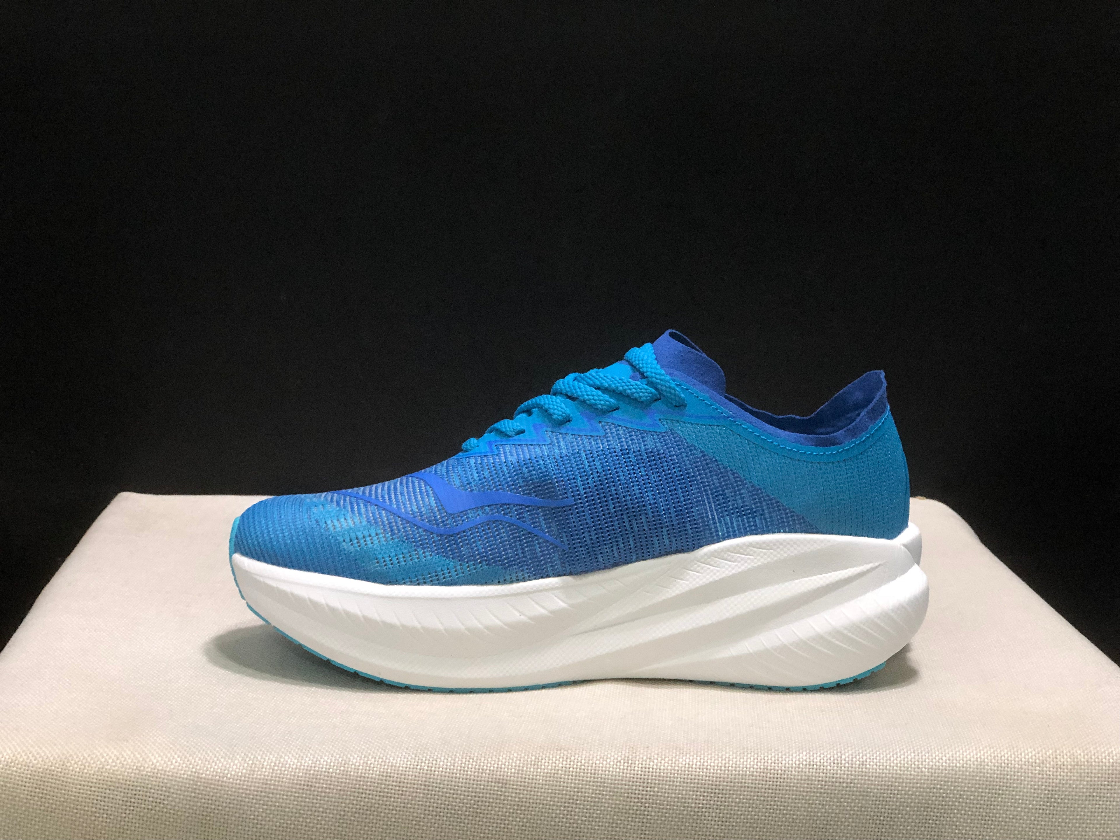 Hoka One One Mach X 2 Anti-slip Low-top Running Shoes Blue