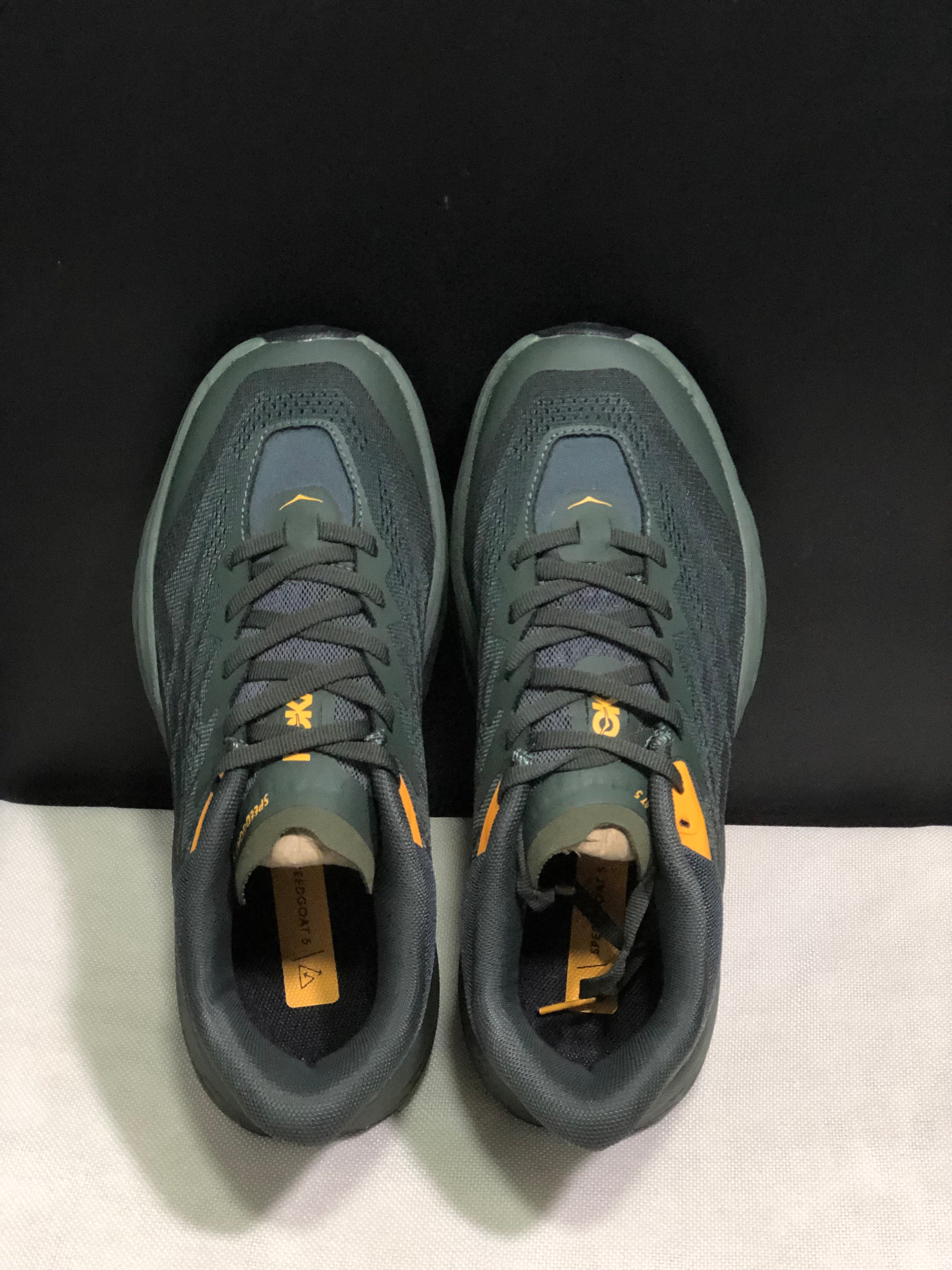 Hoka One One Speedgoat 5 Men's Trail Running Shoes Sneakers Black