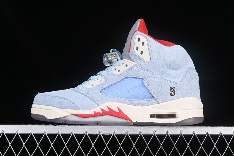 Trophy Room Nike Air Jordan 5 Retro Ice Blue Sneakers
