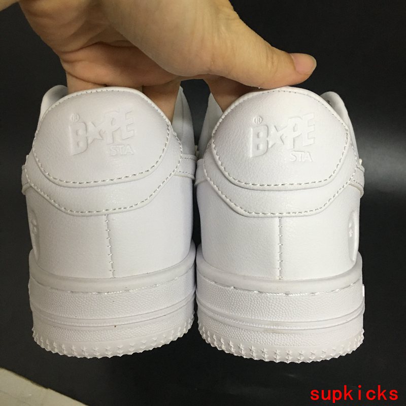 A Bathing Ape Bape Sta Triple White