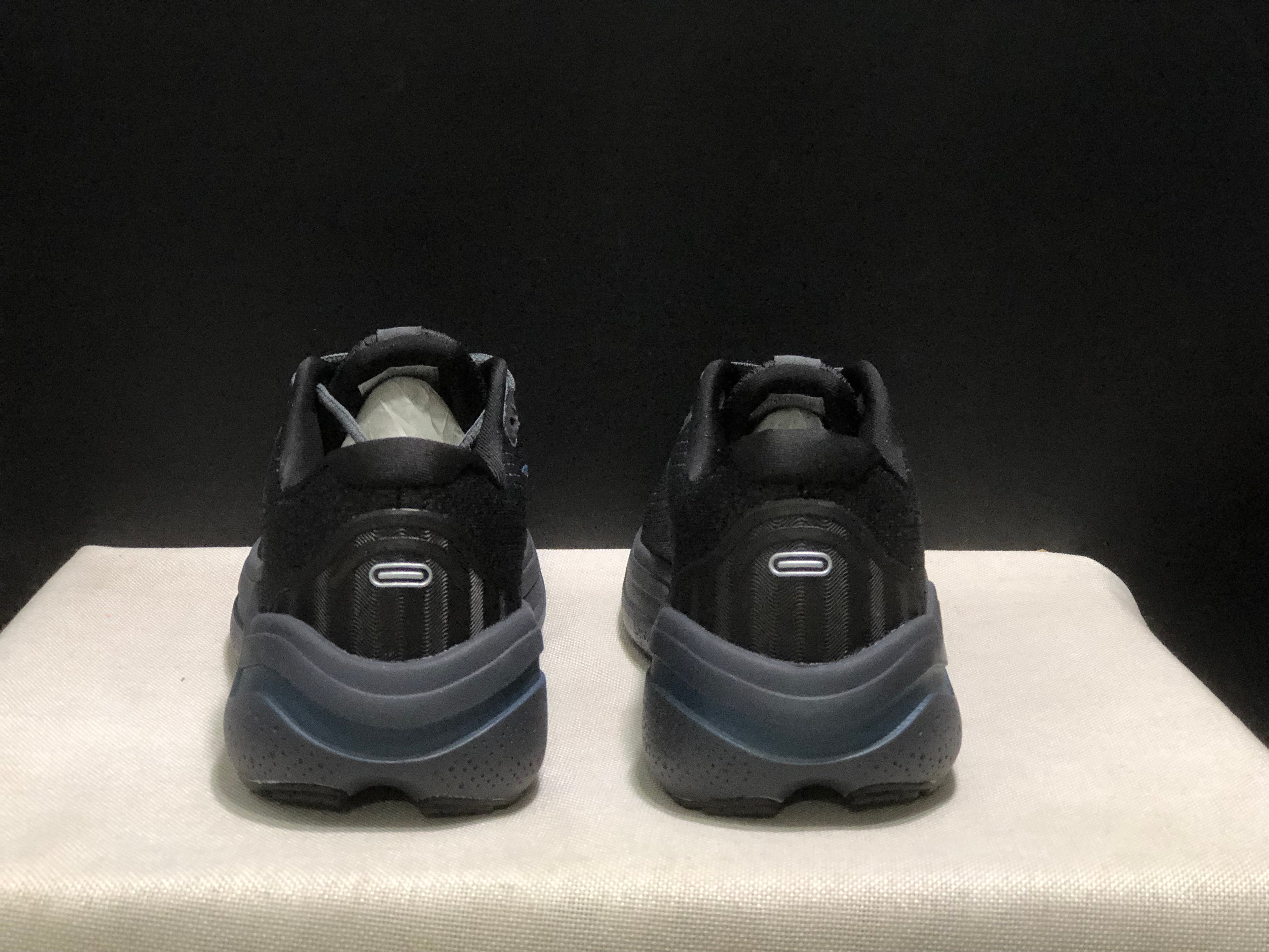 Brooks Ghost Max 2 Breathable Low-top Running Shoes Ebony Black