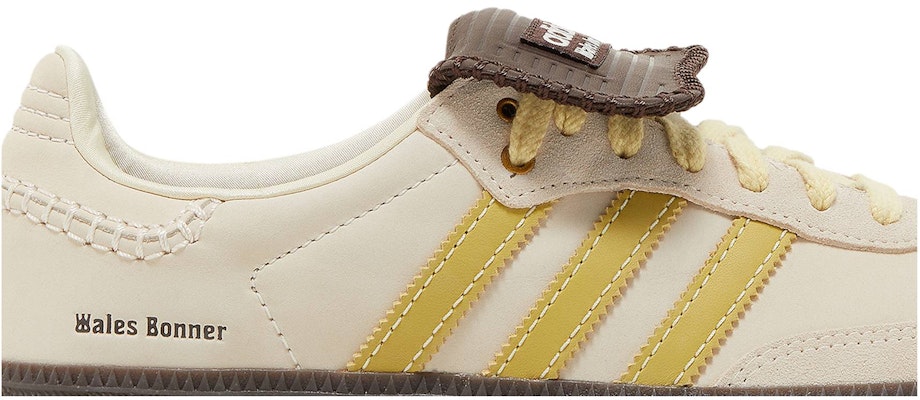 Wales Bonner Adidas Samba1 Beige Yellow ID0217 Lifestyle Shoes