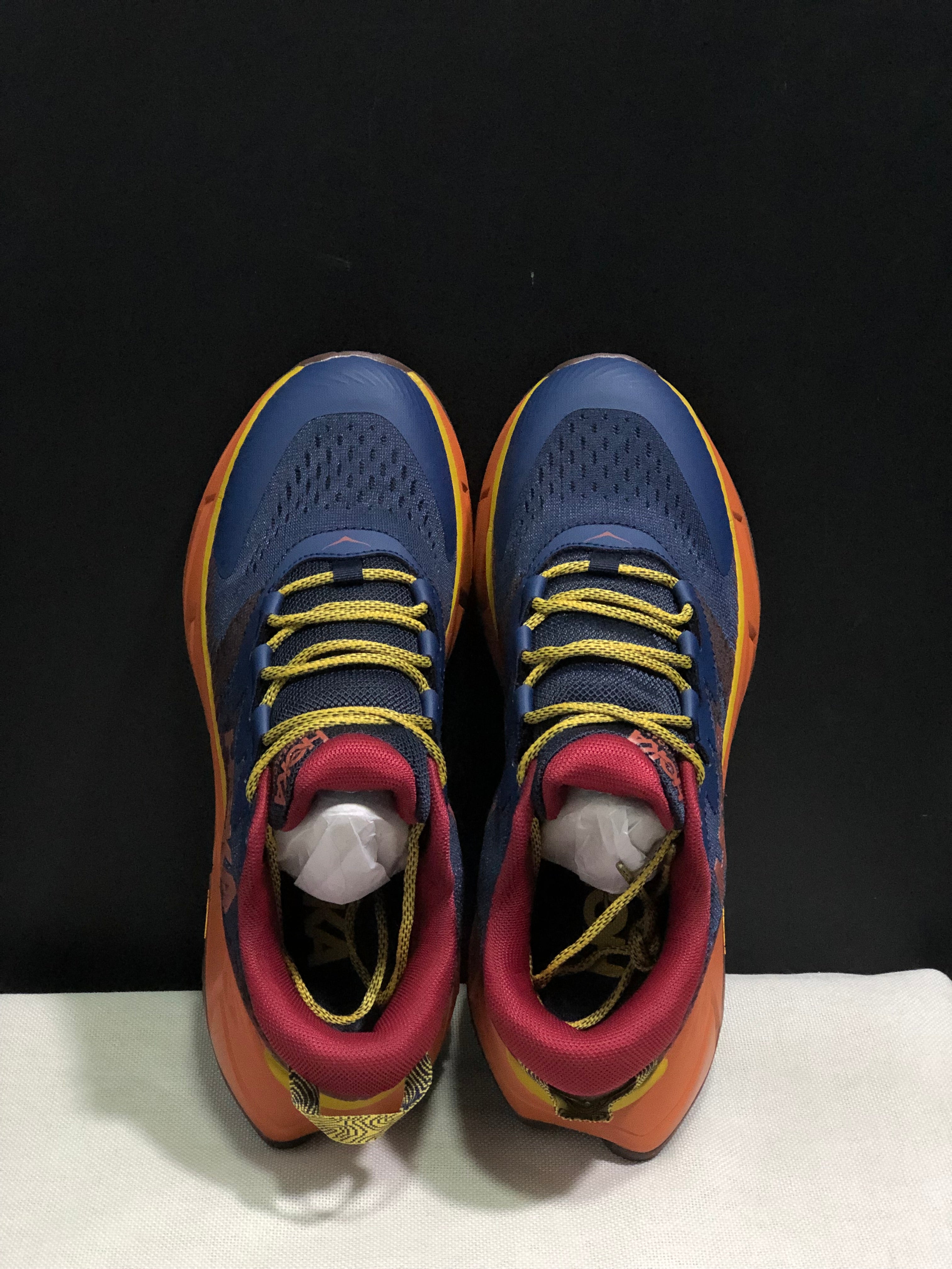 Hoka One One Skyline Float X Outdoor Running Shoes Sneakers Navy