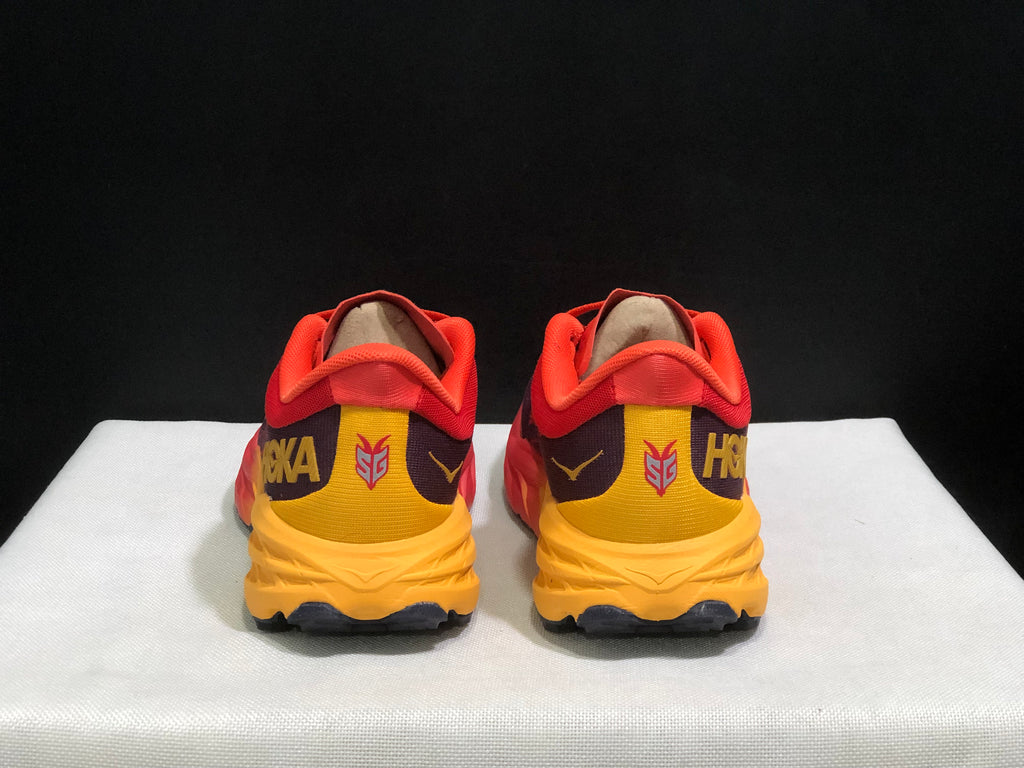 Hoka One One Speedgoat 5 Trail Running Shoes Sneakers Red