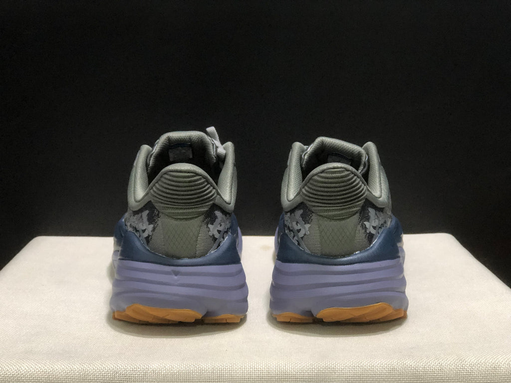 Hoka One One Stinson 7 Comfortable Anti-slip Outdoor Running Shoes Sneakers Gray