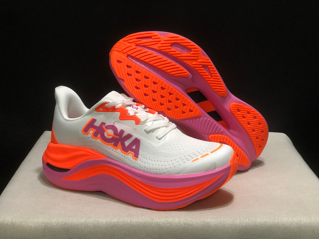 Hoka One One Skyward X Women's Anti-slip Wear-resistant Running Shoes Sneakers White