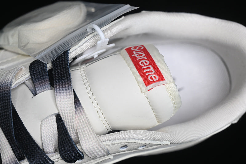 Travis Scott Fragment Design Nike Air Jordan 1 Low Supreme OG SP White Sneakers