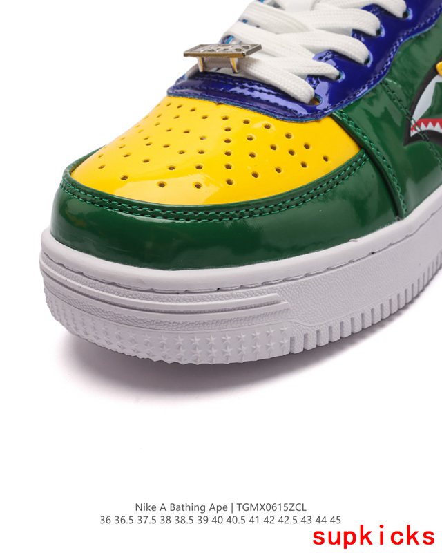 A Bathing Ape Bape Sta Low Shark Green