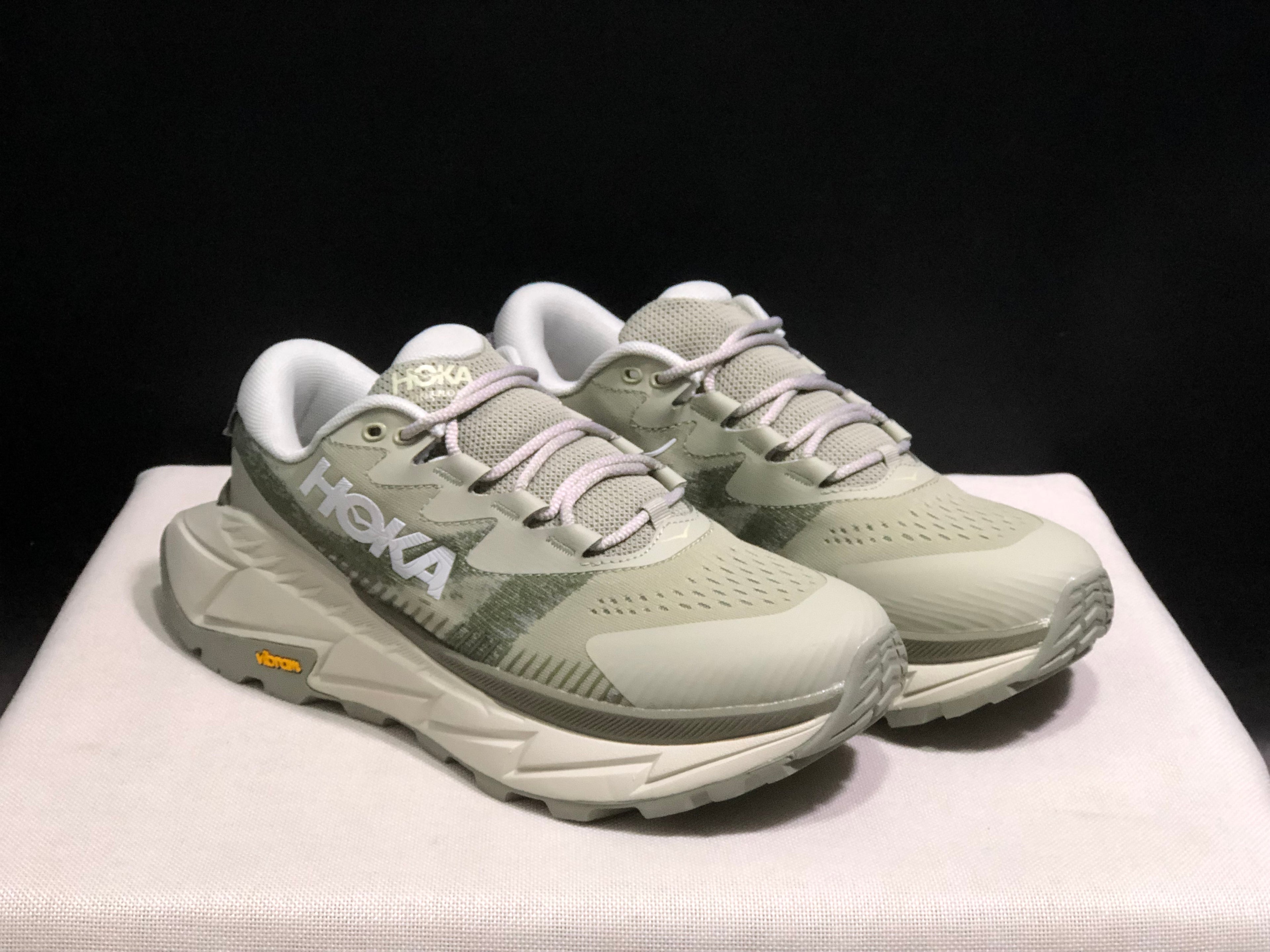 Hoka One One Skyline Float X Outdoor Running Shoes Sneakers Gray