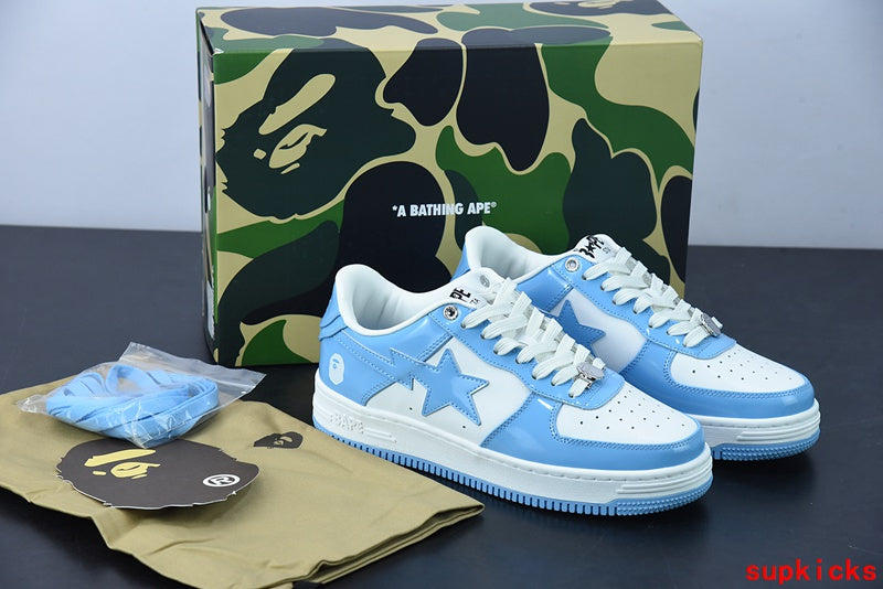 A Bathing Ape Bape Sta Low Blue