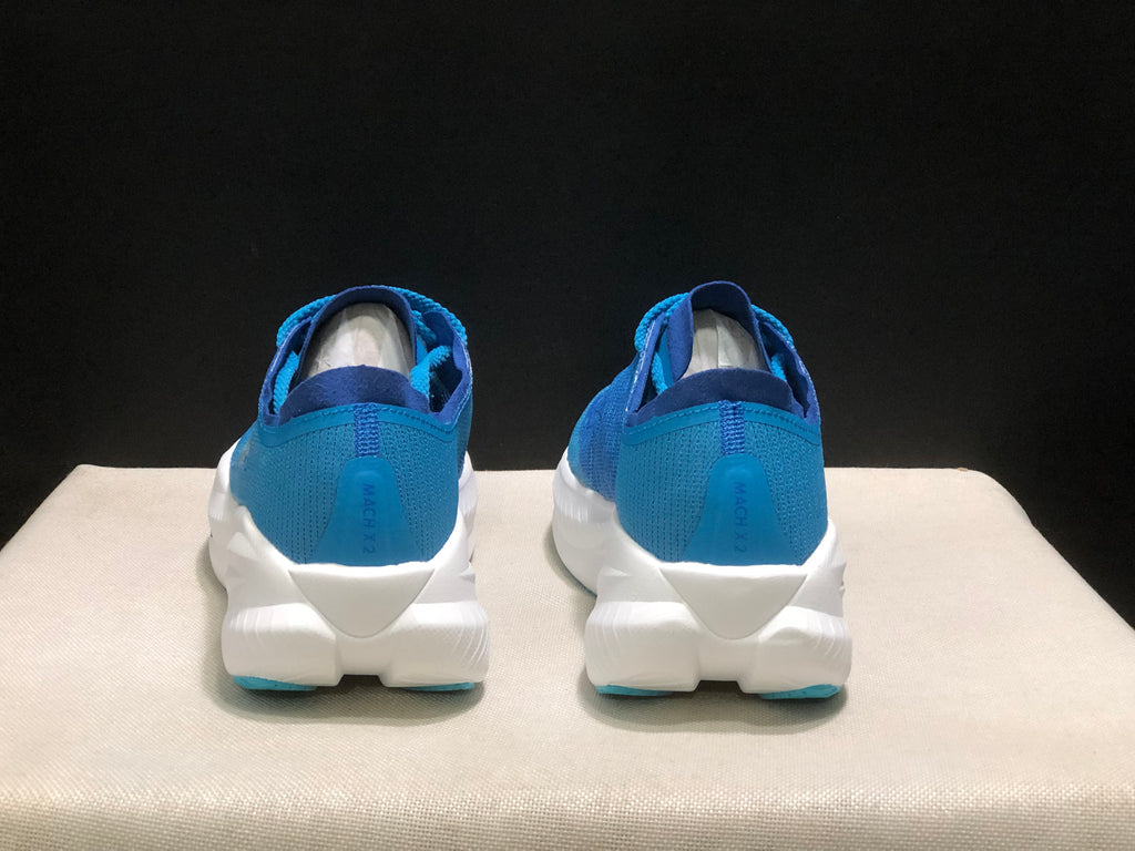 Hoka One One Mach X 2 Anti-slip Low-top Running Shoes Blue