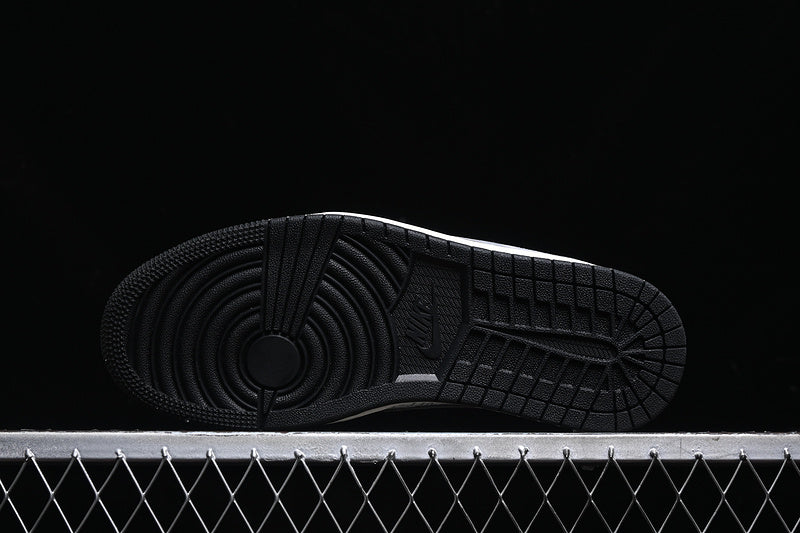 Travis Scott Fragment Design Nike Air Jordan 1 Low OG SP Grey White Light Brown Sneakers