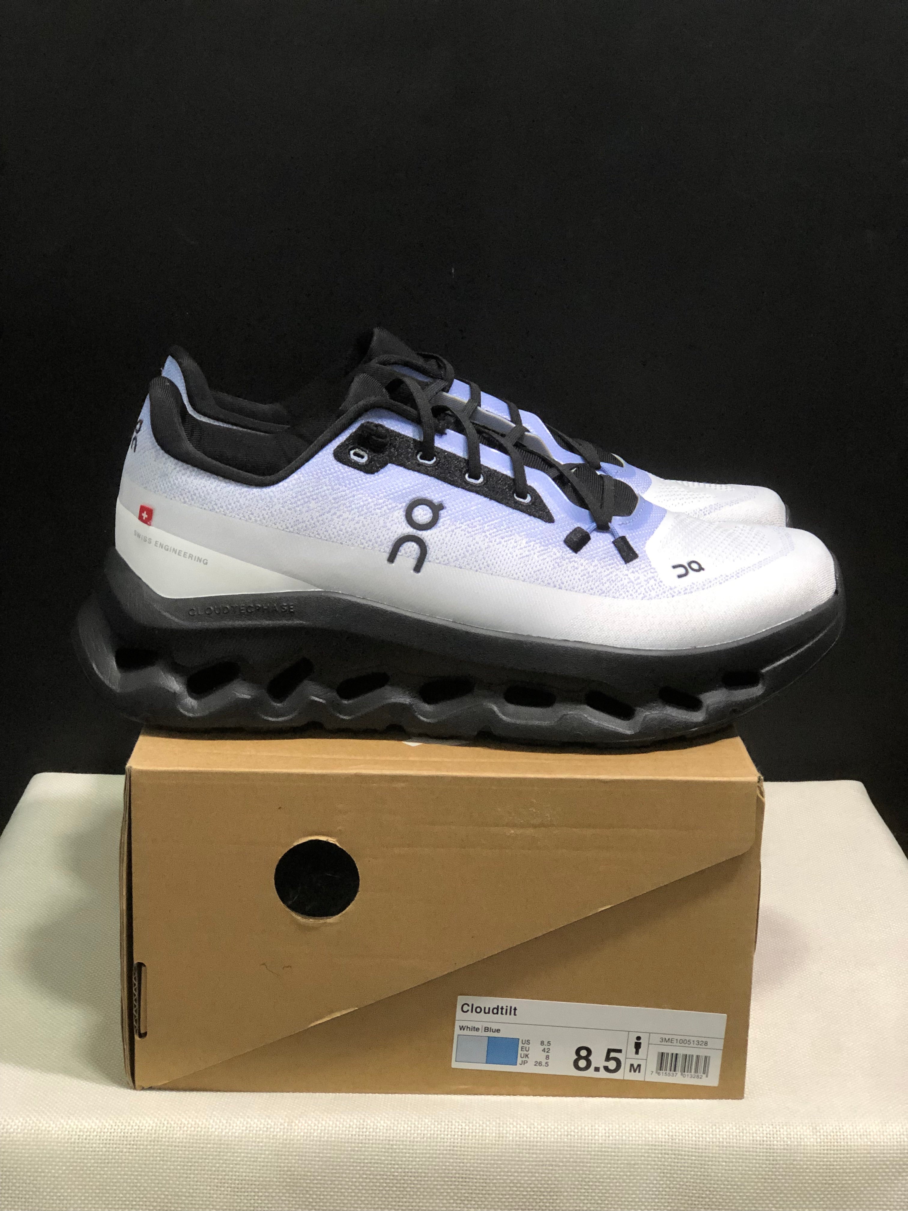 On Running Cloudtilt Durable Casual Life Shoes Sky Blue/White