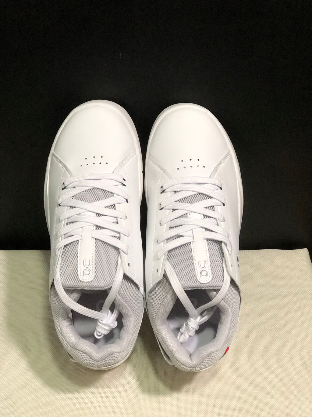 On Running The Roger Spin Board Shoes White/Light Grey