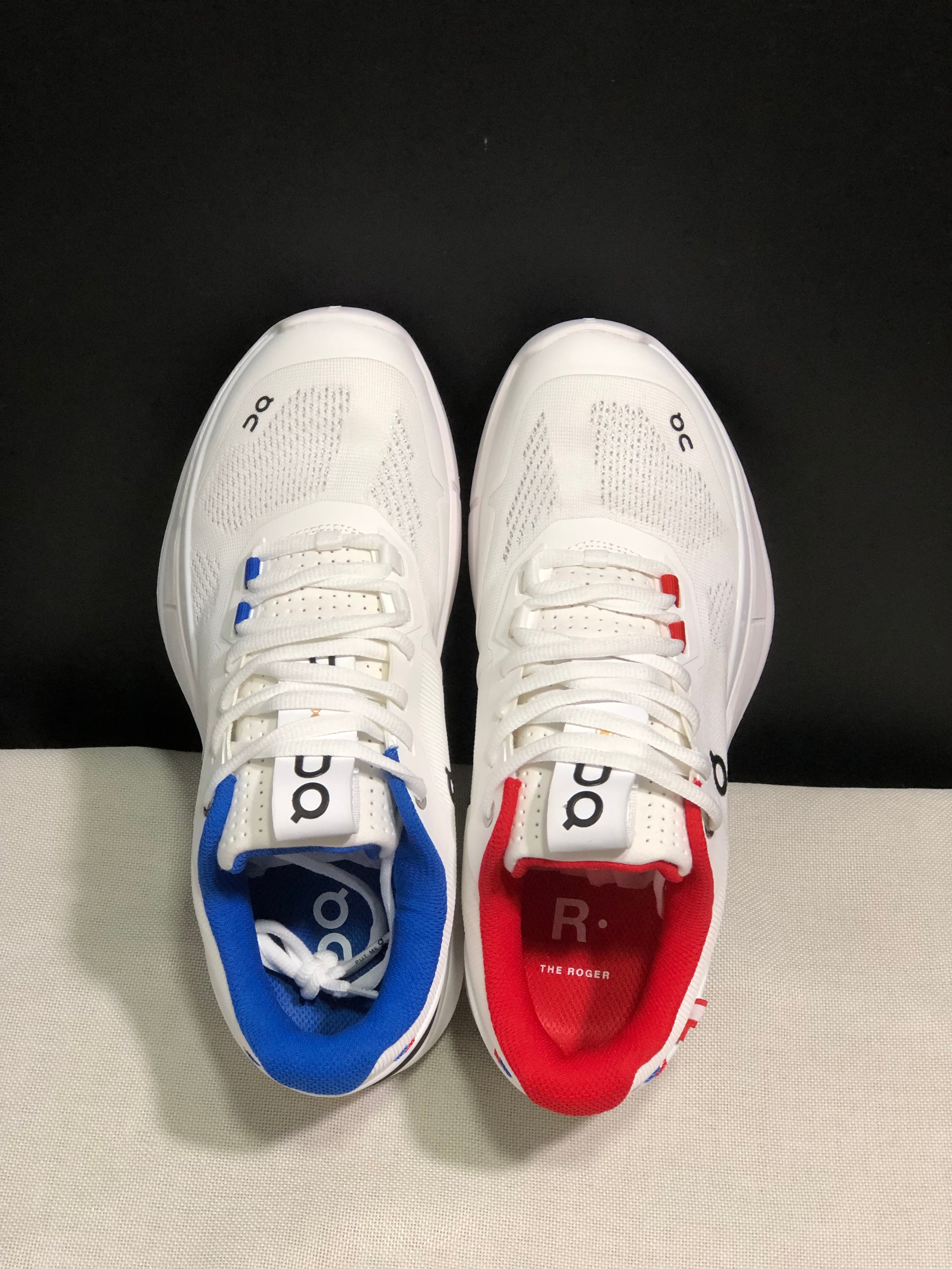 On Running The Roger Rro Durable And Breathable Tennis Shoes White/Red/Blue