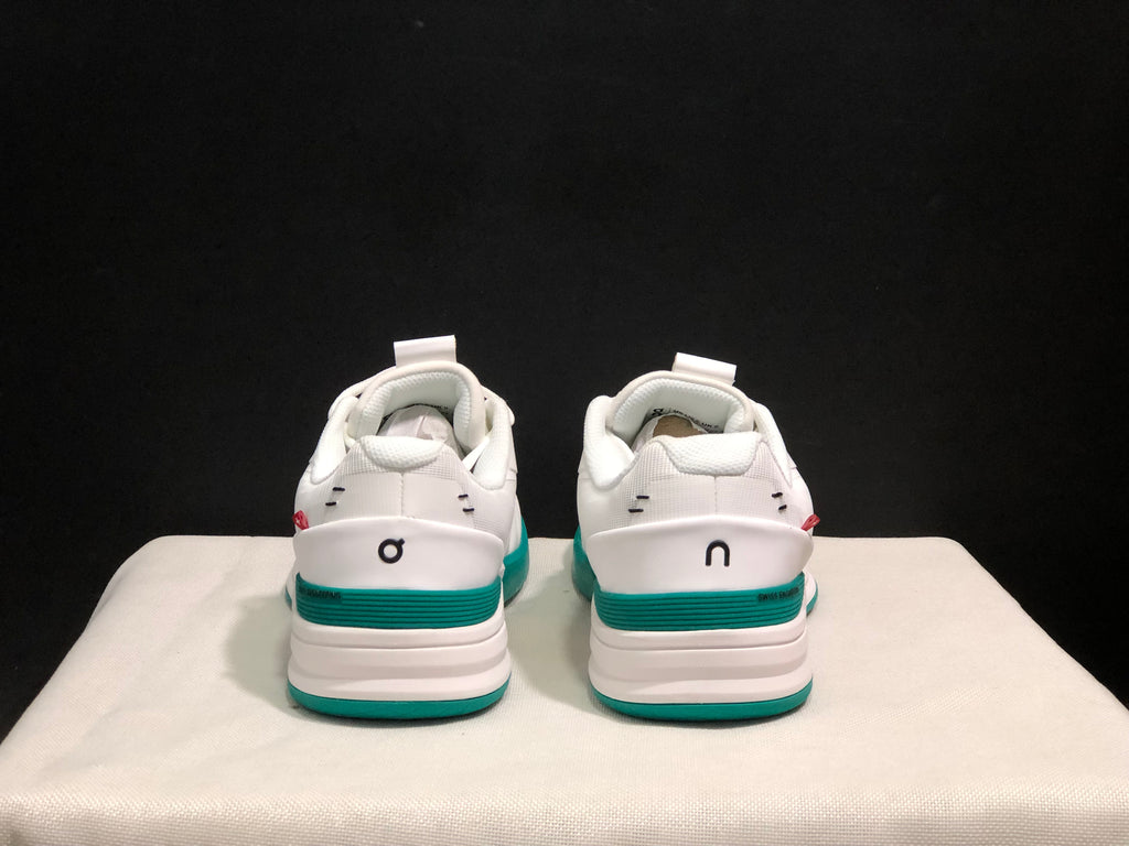 On Running The Roger Rro Durable And Breathable Tennis Shoes White/Mint Green