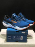 Brooks Glycerin 21 Low-top Casual Running Shoes Blue/Black/Orange