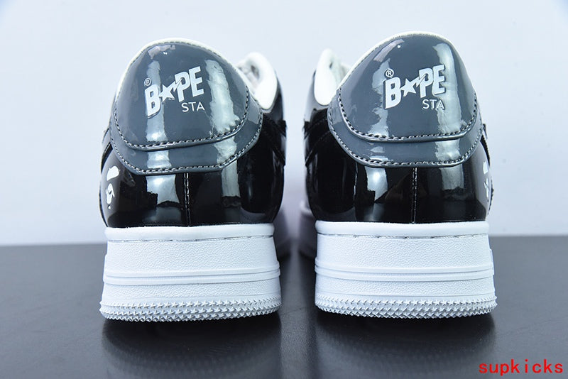 A Bathing Ape Bape Sta Low Black Gray