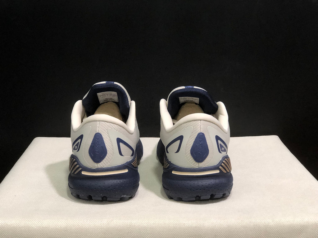 Brooks Adrenaline GTS 23 Shock-absorbing Wear-resistant Low-top Running Shoes Moonlight Grey