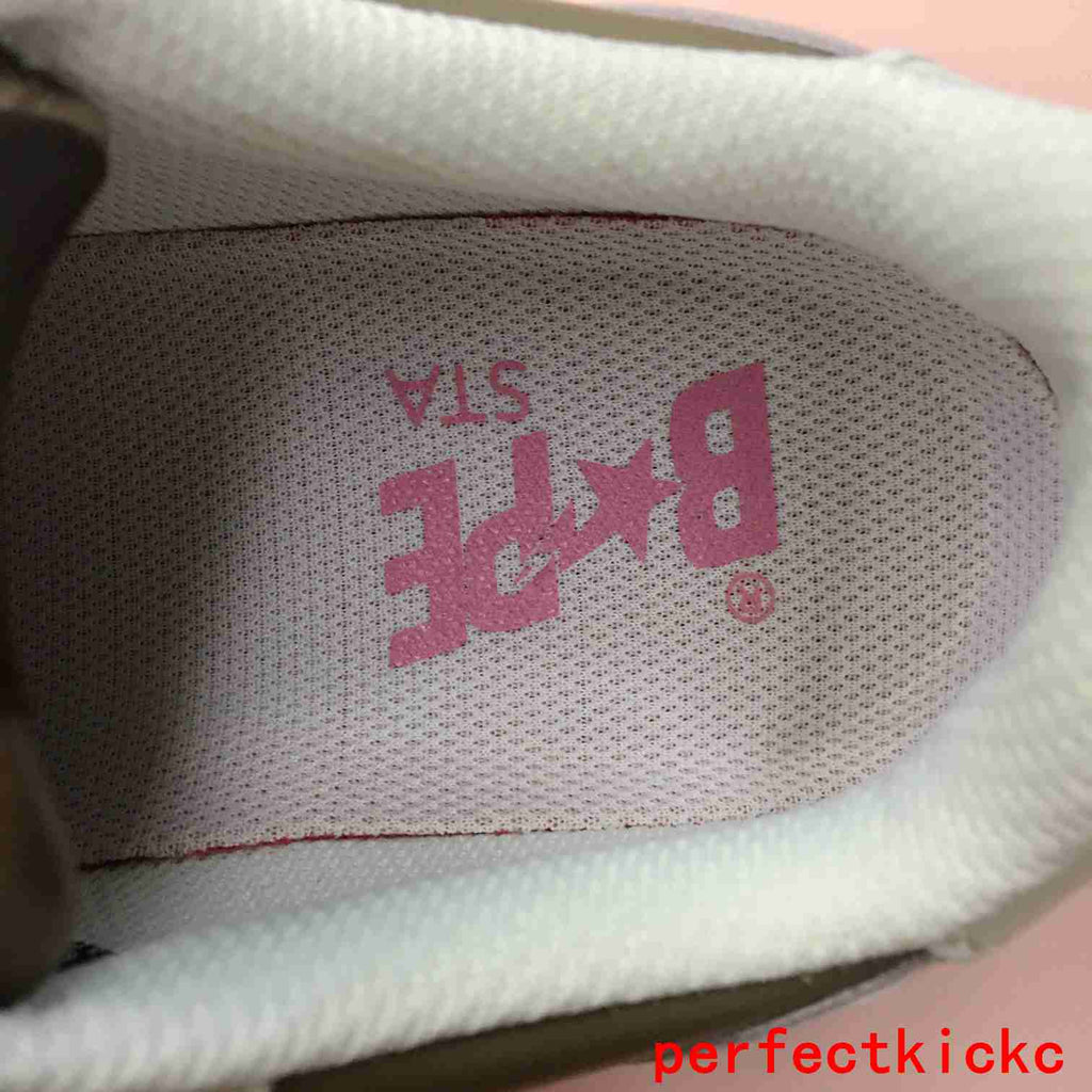 A Bathing Ape1 Bape Court Sta Brown Pink