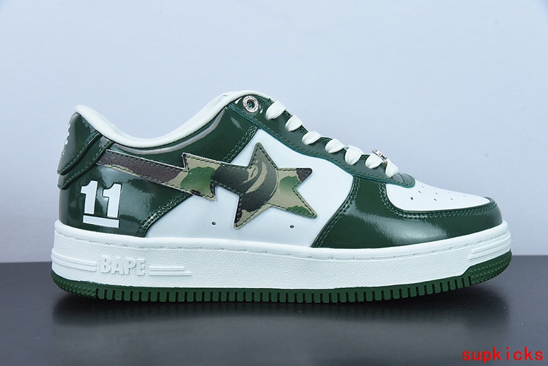 A Bathing Ape1 Bape Sta Low Dark Green Camo