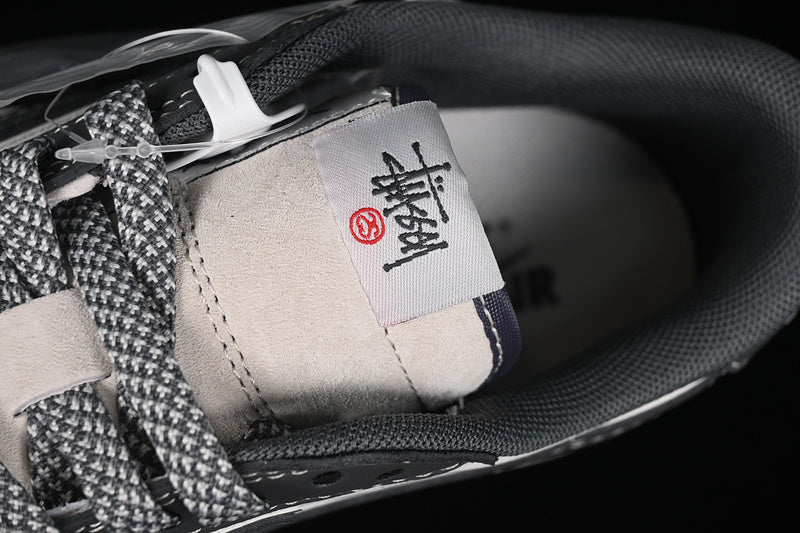 Travis Scott Fragment Design Nike Air Jordan 1 Low OG SP Dark Grey White Sneakers