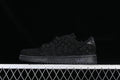 Travis Scott Nike Air Jordan 1 Low Louis Vuitton Pure Black Sneakers