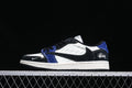 Travis Scott Fragment Design Nike Air Jordan 1 Low OG SP Navy Black White Sneakers