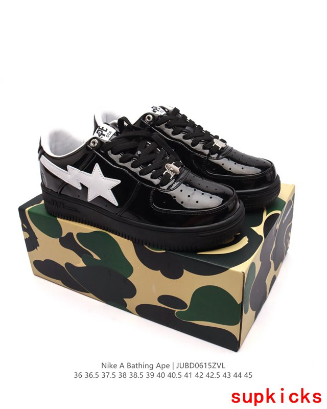 A Bathing Ape Bape Sta Sk8 Black White