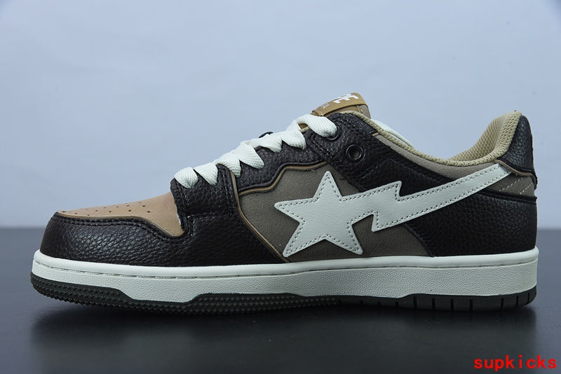 A Bathing Ape1 Bape Sta Low Black Brown