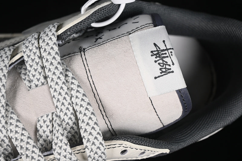 Travis Scott Fragment Design Nike Air Jordan 1 Low OG SP Wolf Grey White Sneakers