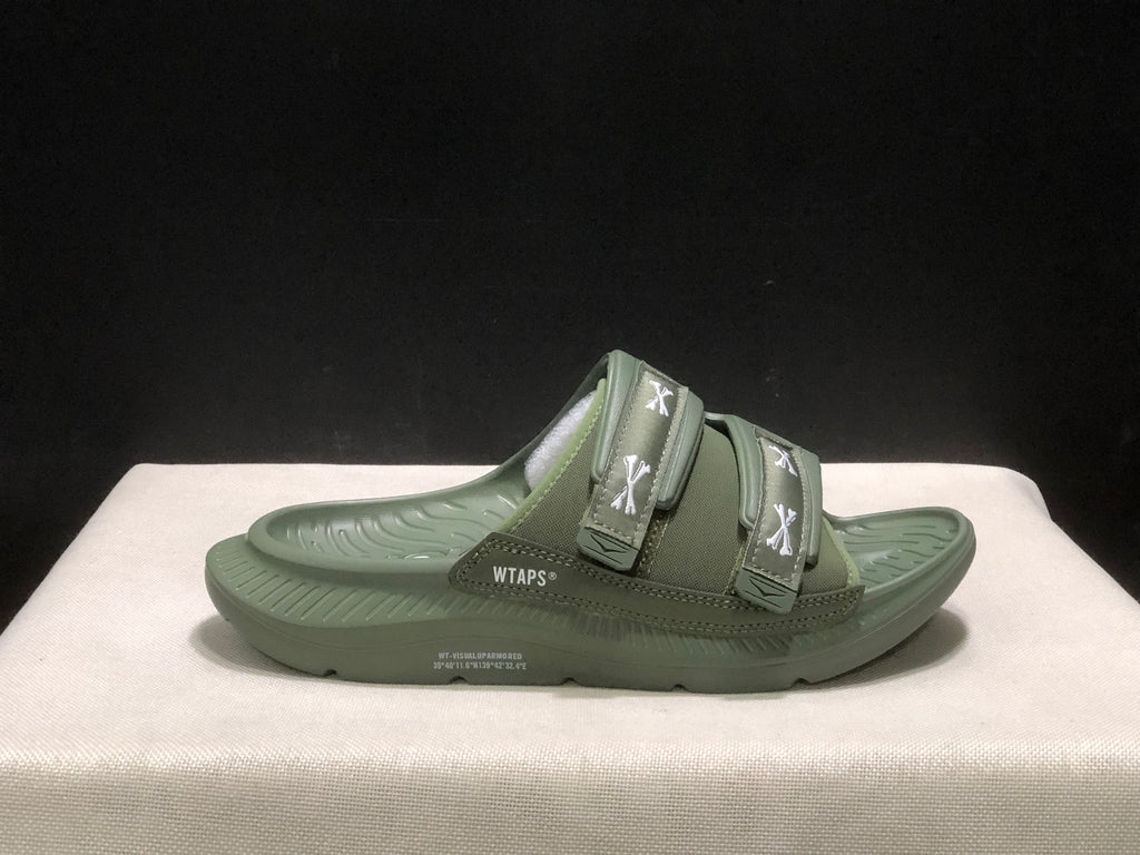 Wtaps x Hoka One One Ora Luxe Comfortable Sandals Olive