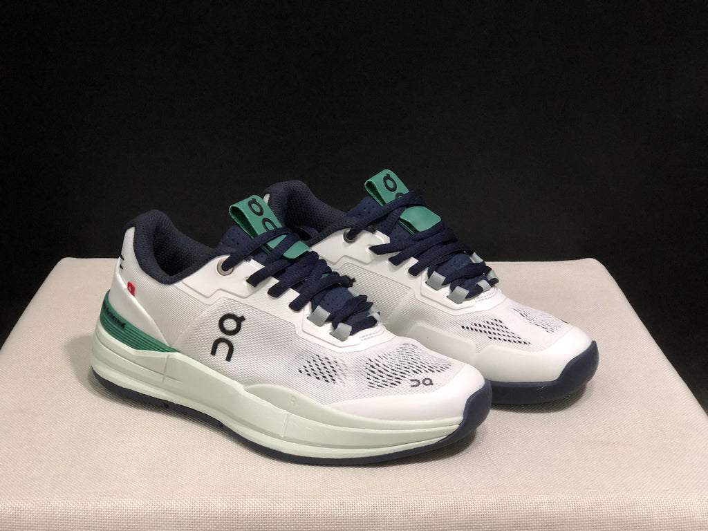On Running The Roger Rro Durable And Breathable Tennis Shoes White/Dark Blue