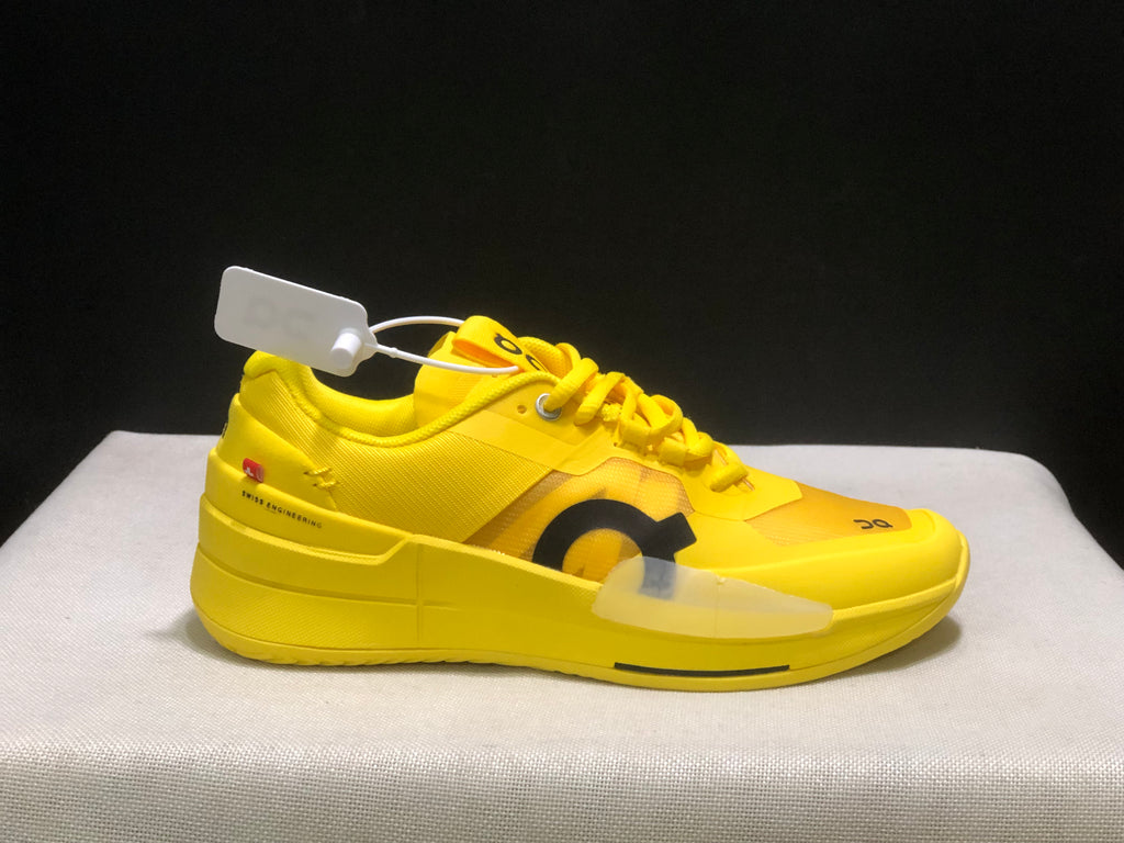 On Running The Roger Pro 2 Breathable Mesh Training Running Shoes Yellow