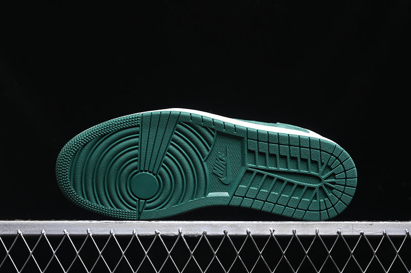 Travis Scott Fragment Design Nike Air Jordan 1 Low OG SP Green White Casual Sneakers