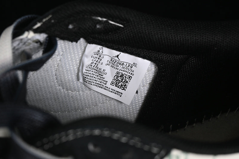 Travis Scott Fragment Design Nike Air Jordan 1 Low Gucci OG SP Black White Sneakers