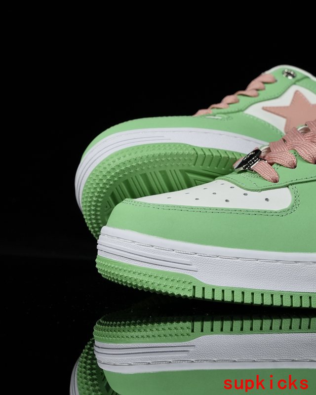 A Bathing Ape Bape Sta Low Light Green Pink