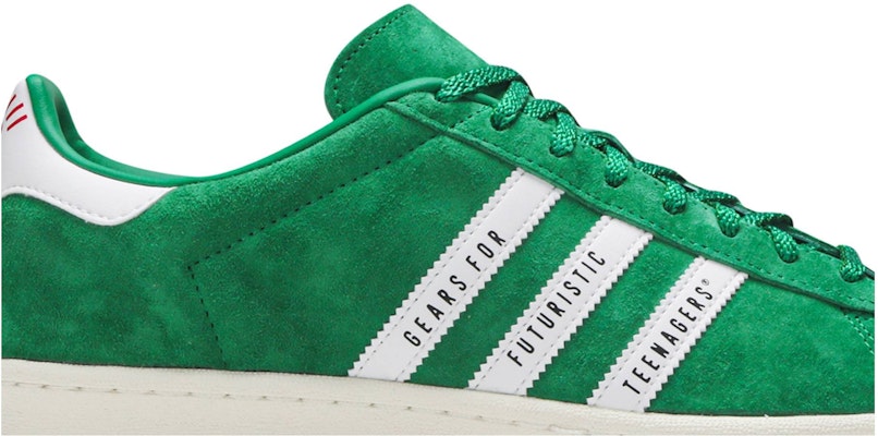 Human Made Adidas Campus1 Green FY0732 Lifestyle Shoes