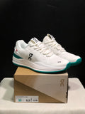 On Running The Roger Rro Durable And Breathable Tennis Shoes White/Mint Green