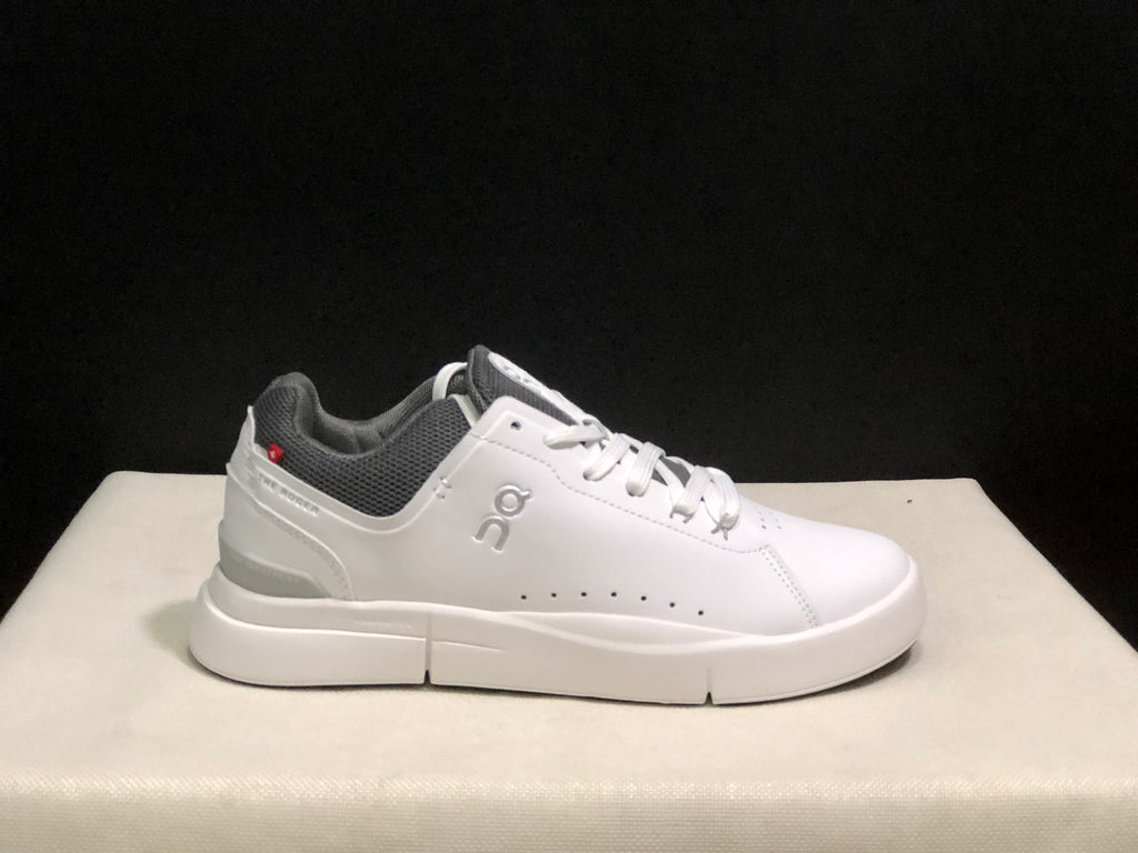 On Running The Roger Spin Board Shoes White/Wolf Grey