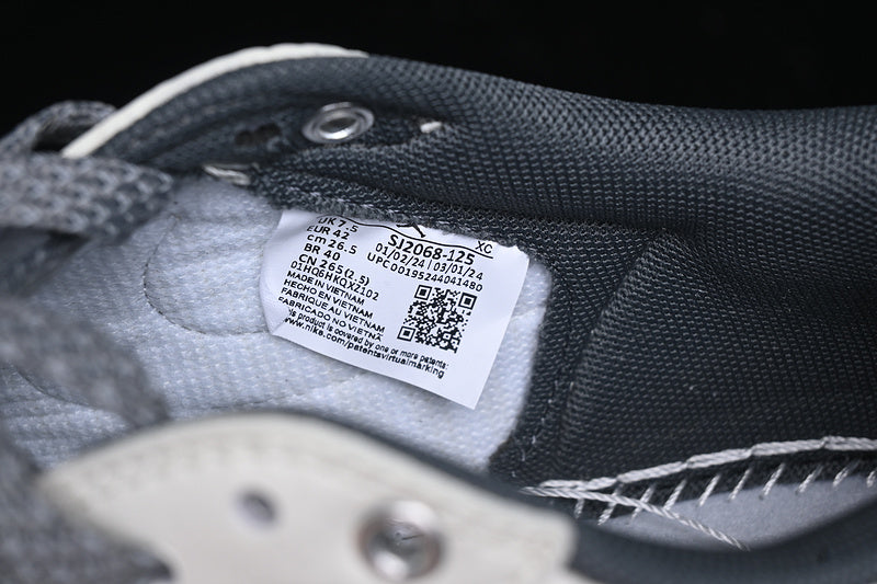 Travis Scott Fragment Design Nike Air Jordan 1 Low OG SP Medium Grey White Fashion Sneakers