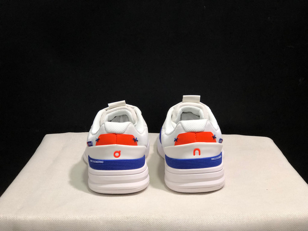 On Running The Roger Rro Durable And Breathable Tennis Shoes White/Royal