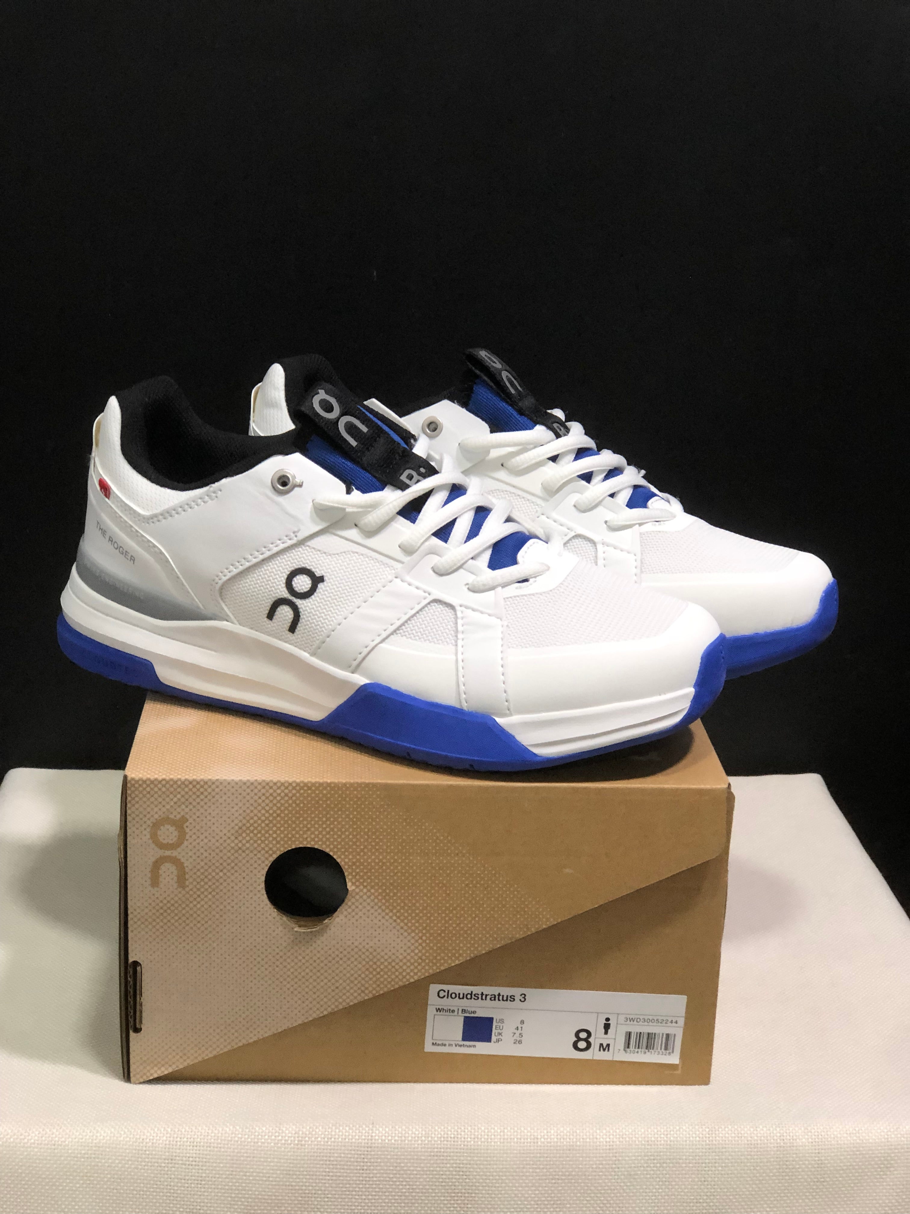 On Running The Roger Clubhouse Pro Anti-Slip Sports Shoes White/Blue