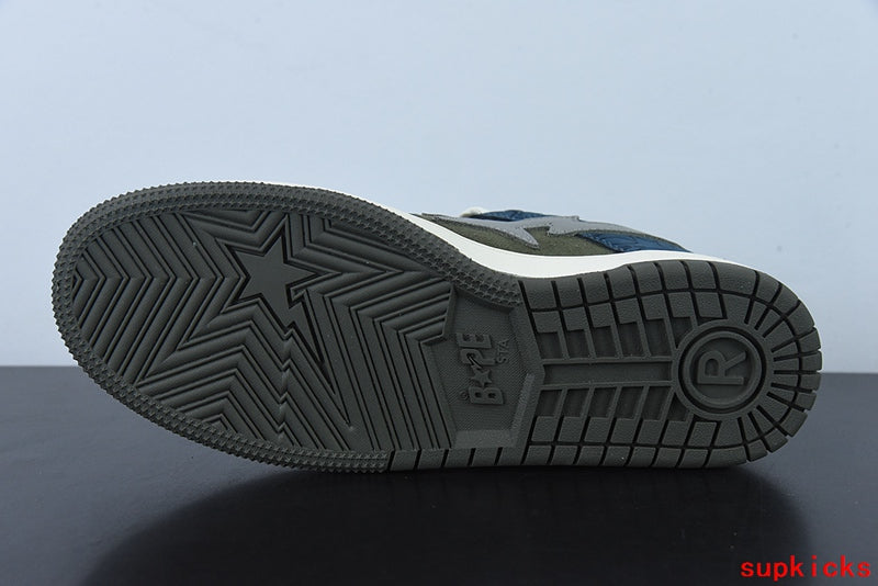 A Bathing Ape Bape Sta Sk8 Navy Black