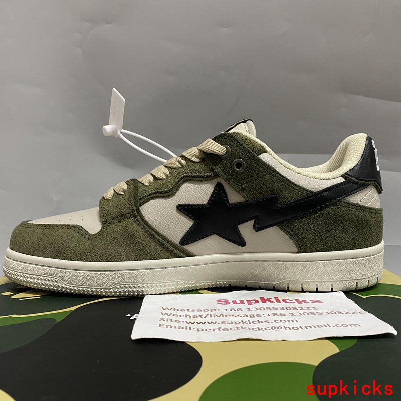 A Bathing Ape Bape SK8 Sta Olive (2022)