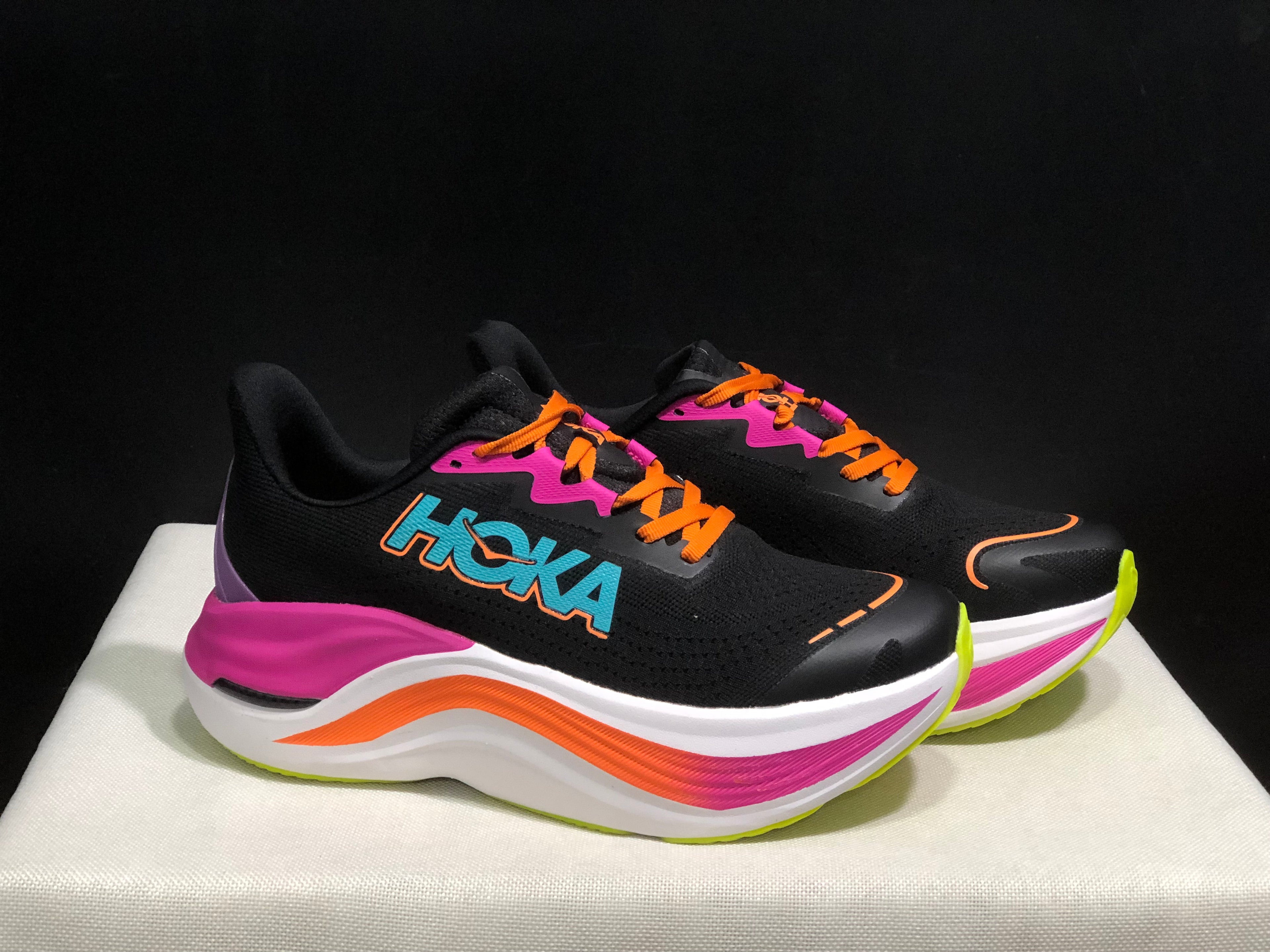 Hoka One One Skyward X Black Anti-slip Wear-resistant Running Shoes Sneakers